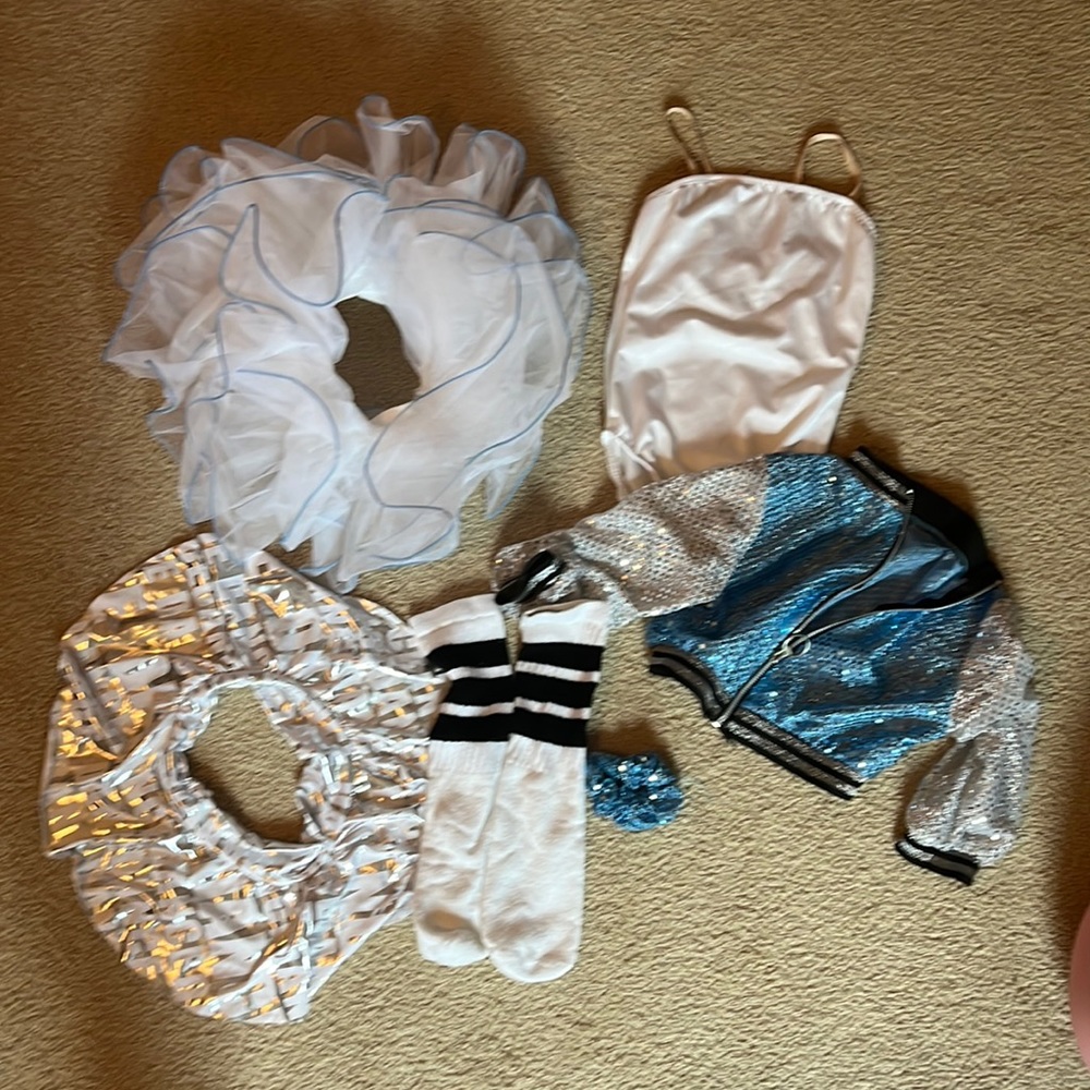 Girls dance costume